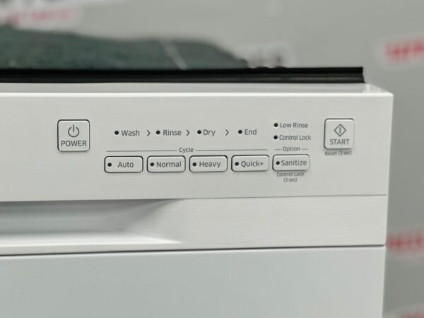 Used 24" Samsung Built-In Dishwasher DW80J3020UW For Sale