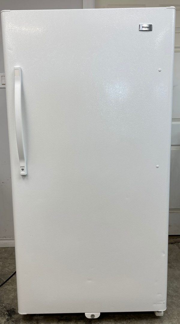 Used Haier White Freezer HUF168EA