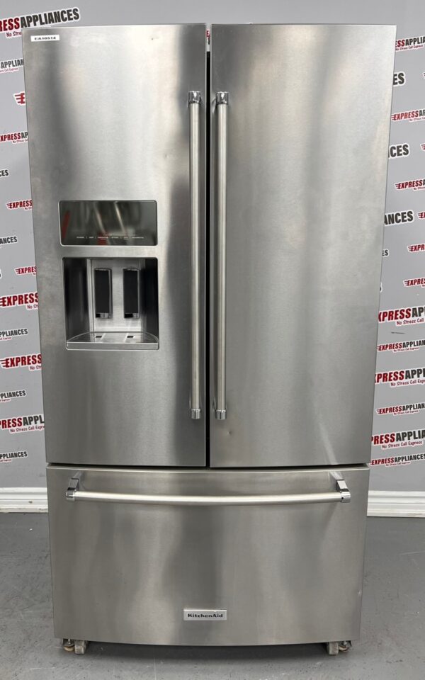 Used KitchenAid 36" Refrigerator KRFF707ESS00