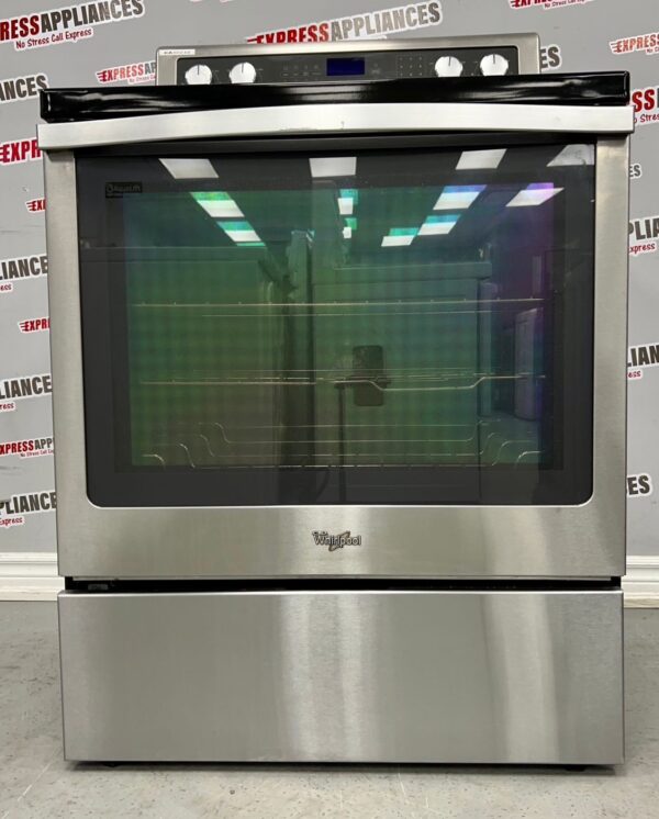 Used Whirlpool Electric Glass Top Stove YWFE710H0BS1