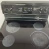 Used Frigidaire Electric Stove CFEF372EC2 top