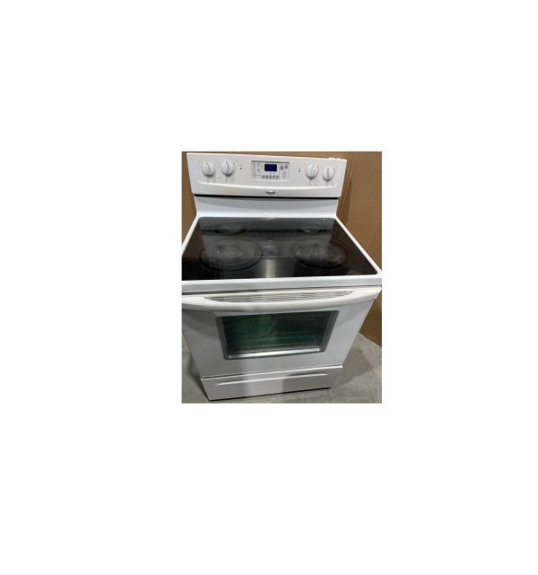 Used Whirlpool electric stove WERP4101SQ 3