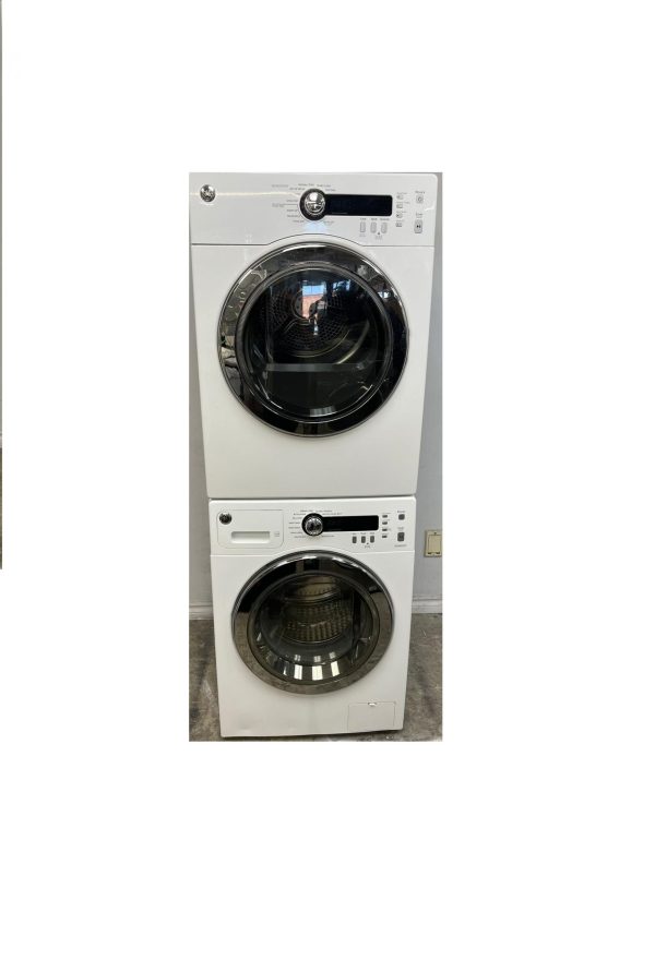 Used GE washer and dryer set PCVH480EK0WW And WCVH4800K2WW