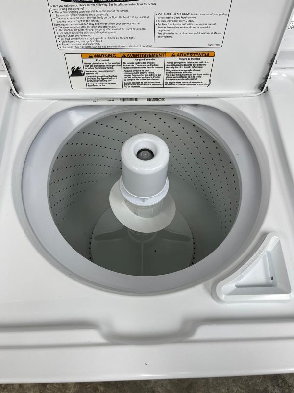 Used Kenmore washer and dryer set