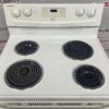 Used Whirlpool Freestanding 30” Coil Stove YRF115LXVQ0 coils