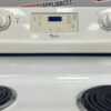 Used Whirlpool Freestanding 30” Coil Stove YRF115LXVQ0 display