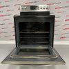 Frigidaire silver stove CGEF3034MFE open