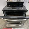 GE Electric Stove JCBP800DT1BB open