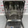 Used KitchenAid dishwasher KUDC10FXSS5 open