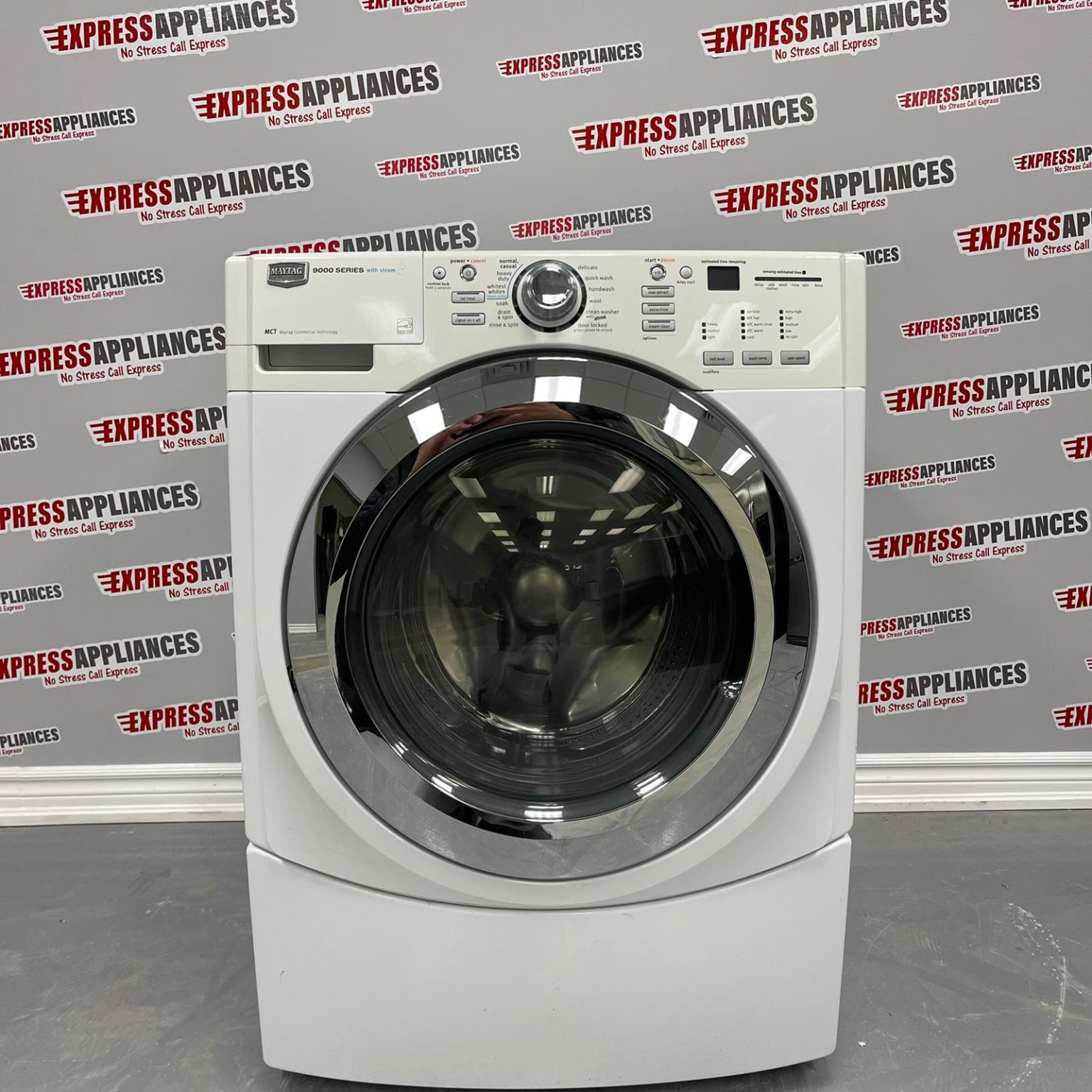 Used Maytag Washer Model MHWE900VW00 For Sale ️ Express Appliances