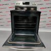Frigidaire stove silver CFEF3017USA open