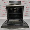 GE stove silver PCB915SK2SS open