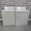 Used Kenmore Washer And Dryer Set White 110.20922990 And 110.C65492400