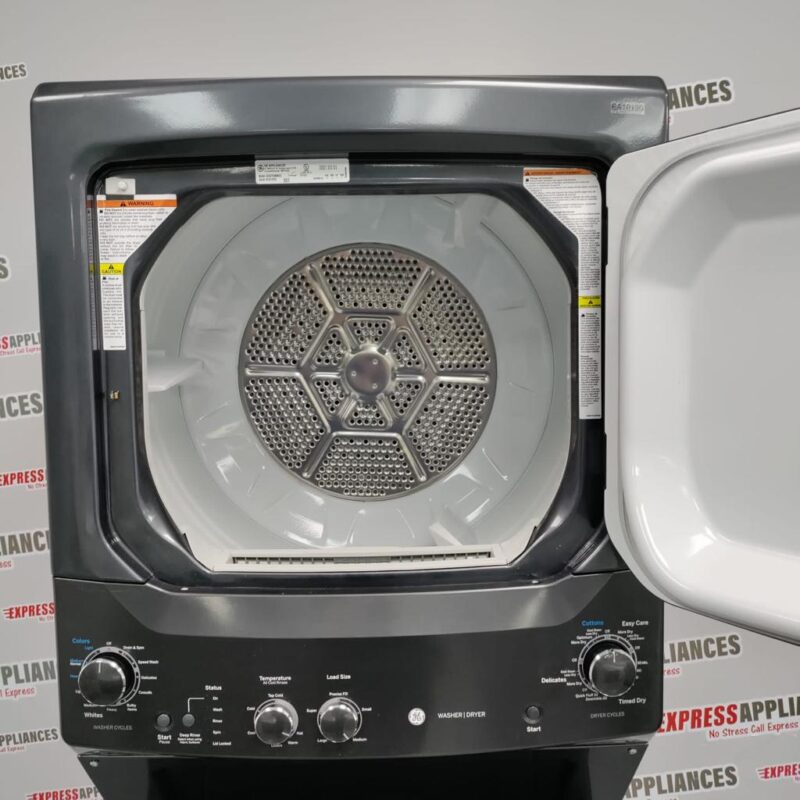 Used GE stackable Washer And Dryer GUD37ESMMDG For Sale ️ Express