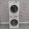 Used Bosch Washer And Dryer Set WTVC3300CN10 And WFVC3300UC24