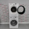 Used Bosch Washer And Dryer Set WTVC3300CN10 And WFVC3300UC24 tp
