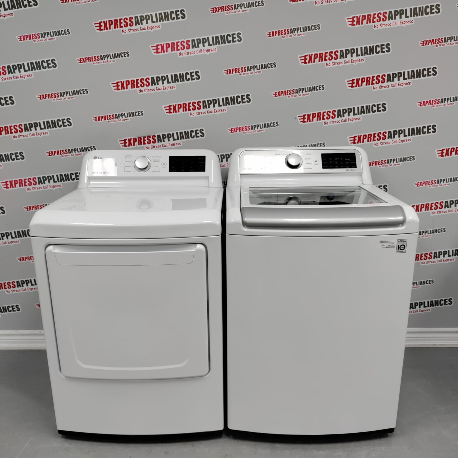 Used LG Washer And Dryer Set For Sale Express Appliances