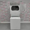 Whirlpool stackable washer dryer YWET4027EW0 top open 2