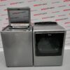 Whirlpool washer and dryer set WTW8500DC0 And YWED8500DC4 half open