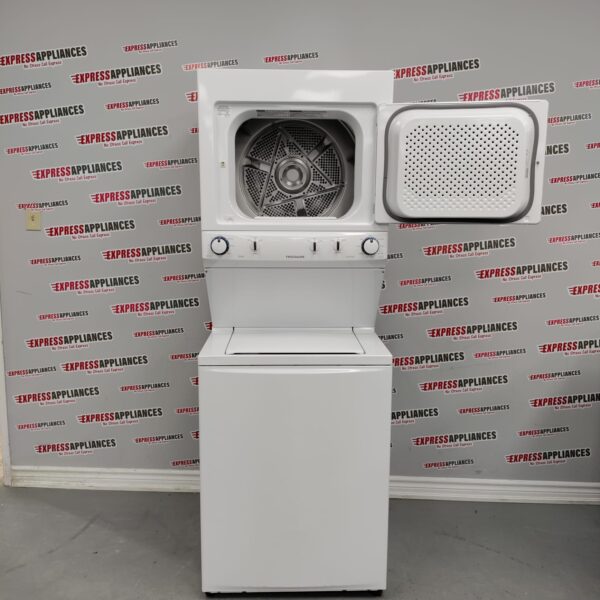 Used Frigidaire Stackable Washer Dryer FFLE39C1QW0 For Sale