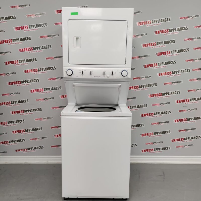 Used Frigidaire Stackable Washer Dryer FFLE40C3QW0 For Sale ️ Express
