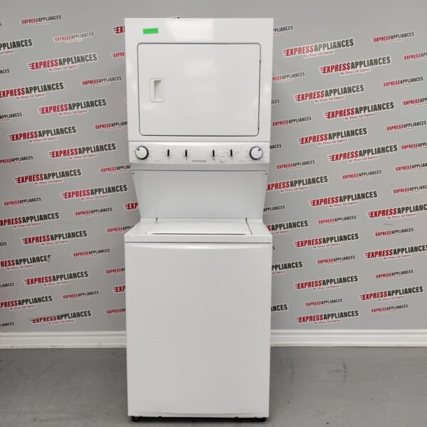 Used Frigidaire Stackable Washer Dryer FFLE40C3QW0 For Sale