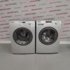 Used Samsung Washer And Dryer Set DV203AESXAC And WF203ANSXAC