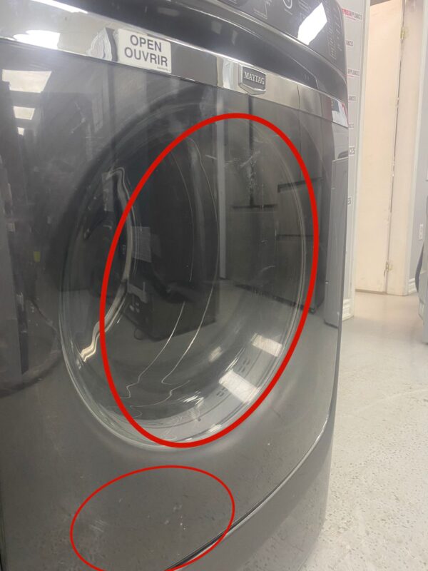 Used Maytag Electric 27” Stackable Dryer YMED6000AG0 For Sale