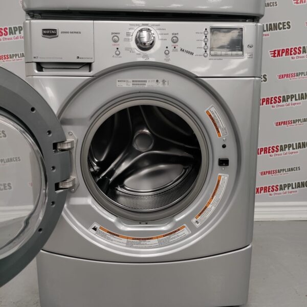 Used Maytag Washer And Dryer Set MHWE251YL00 and YMEDE251YL0 For Sale