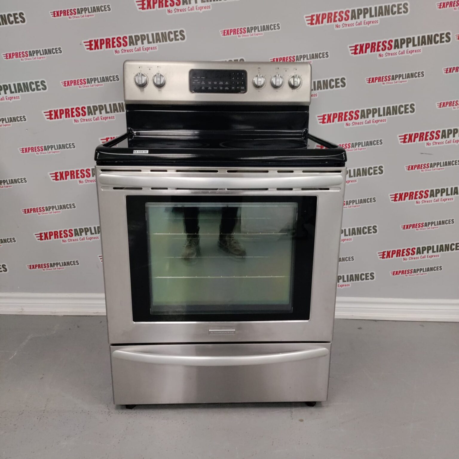 Used KitchenAid Electric Stove KERS206XSS1 For Sale ️ Express Appliances