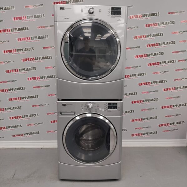Used Maytag Washer And Dryer Set MHWE251YL00 and YMEDE251YL0 For Sale