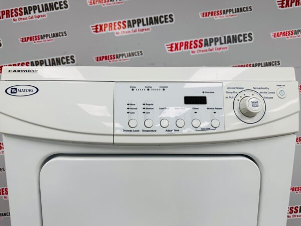 Used 24” Maytag Washer and Dryer Set MAH2400AWW, MDE2400AZW For Sale