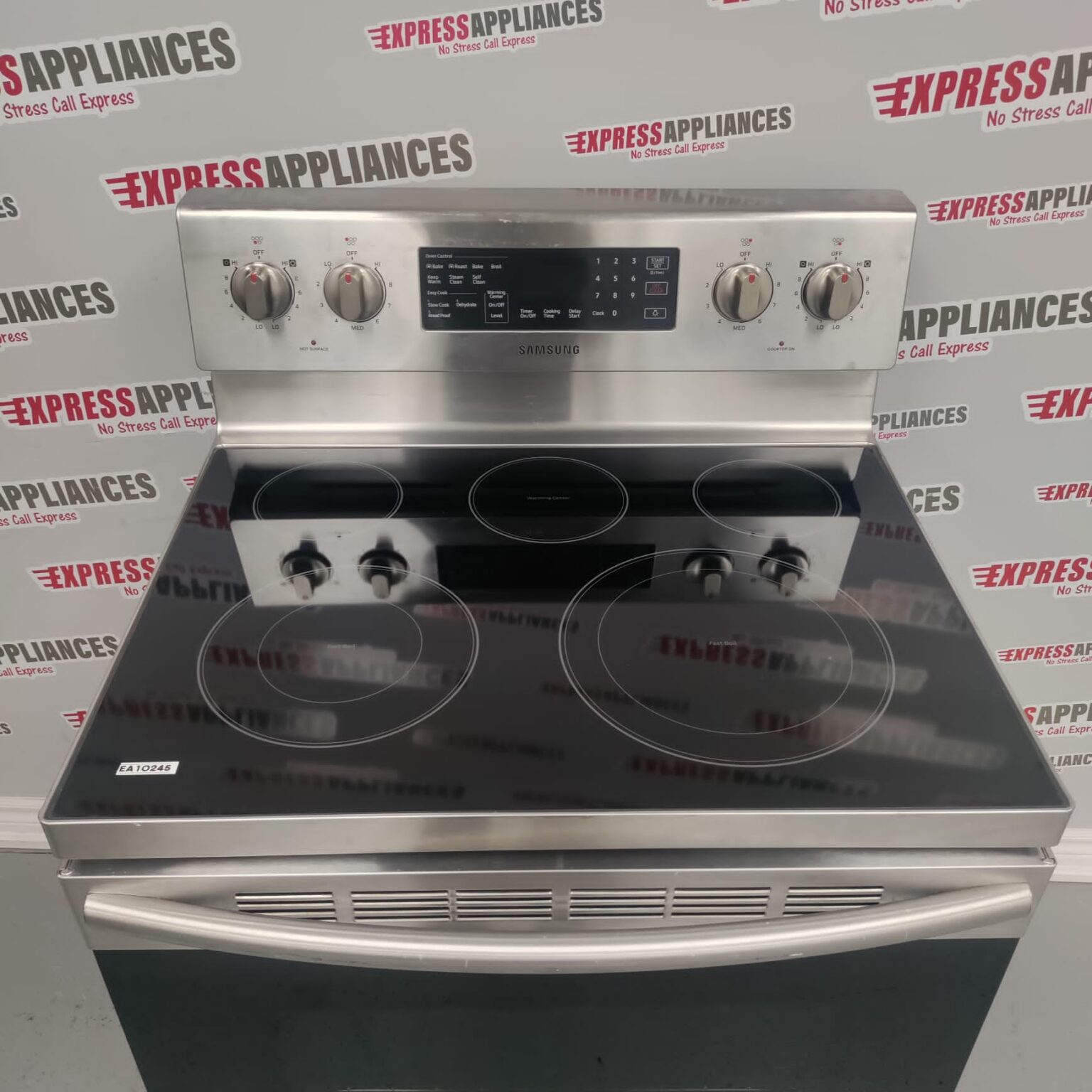 Used Samsung Electric Stove NE59R4321SS For Sale ️ Express Appliances