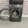 Electrolux Stackable Washer and Dryer Set EFMC617STTO and EFLS617STTO bottom open