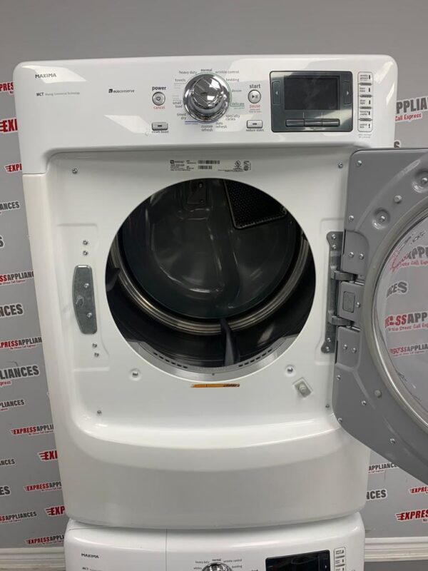 Used Maytag Washer And Dryer Set MHW9000YW0 and YMED9000YW0 For Sale