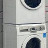 Used Blomberg Front Load 24” Washer and Dryer Stackable Set WM77120NBL01 DV17542 (10)