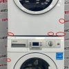 Used Blomberg Front Load 24” Washer and Dryer Stackable Set WM77120NBL01 DV17542 (11)