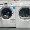 Used Blomberg Front Load 24” Washer and Dryer Stackable Set WM77120NBL01 DV17542 (2)