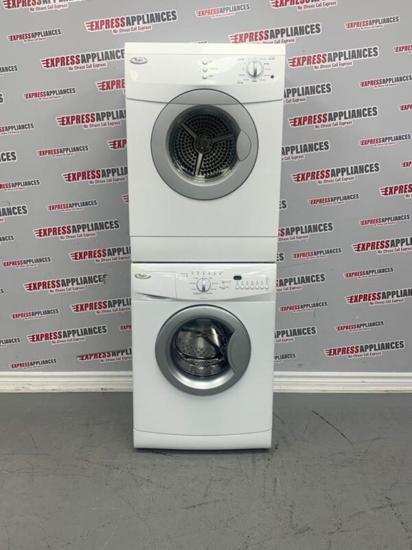 Used Whirlpool Washer And Dryer Set YWED7500VW and WFC7500VW2 For Sale