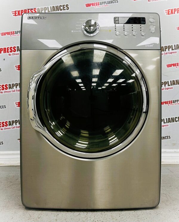 Used 27” Samsung Electric Stackable Dryer DV350AEP/XAC For Sale