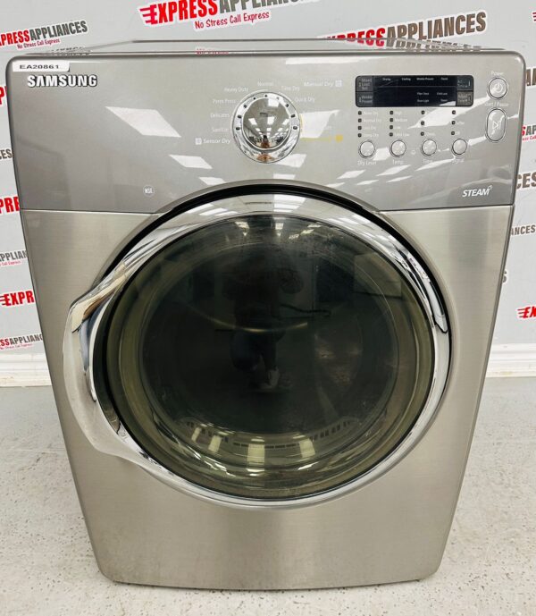 Used 27” Samsung Electric Stackable Dryer DV350AEP/XAC For Sale