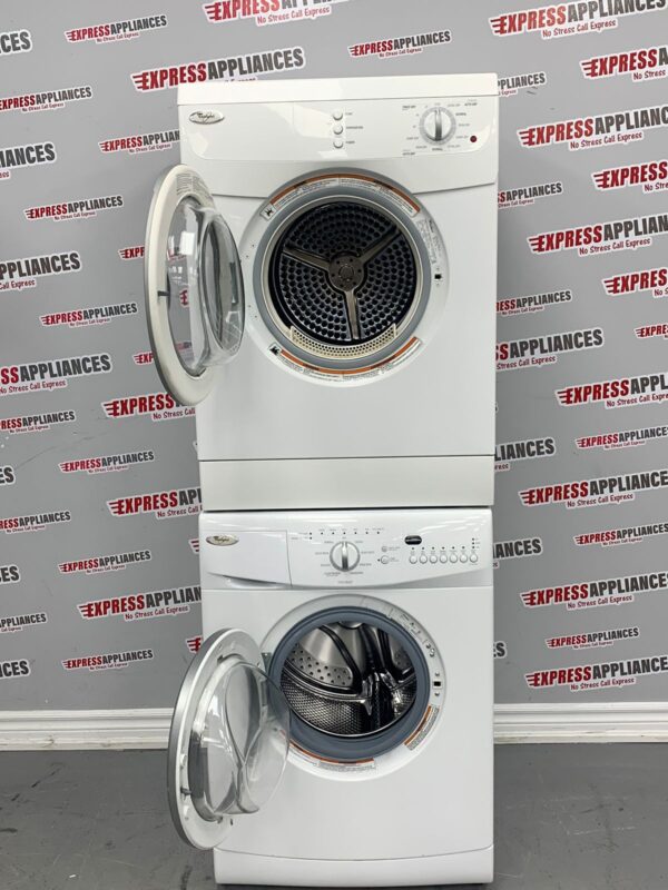 Used Whirlpool Washer And Dryer Set YWED7500VW and WFC7500VW1 For Sale