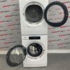 Whirlpool Washer and Dryer Set WFW5090GW open