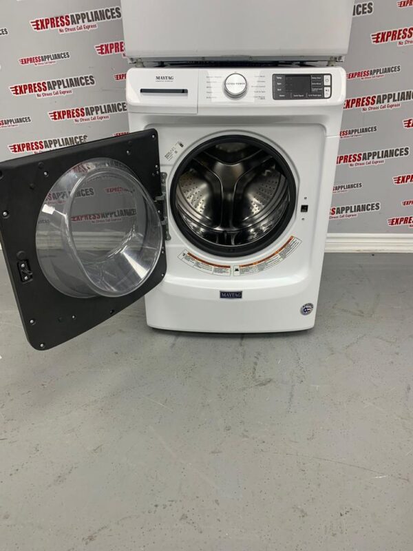 Used Maytag Washer And Dryer Set YMED5630HW1 and MHW5630HW0 For Sale