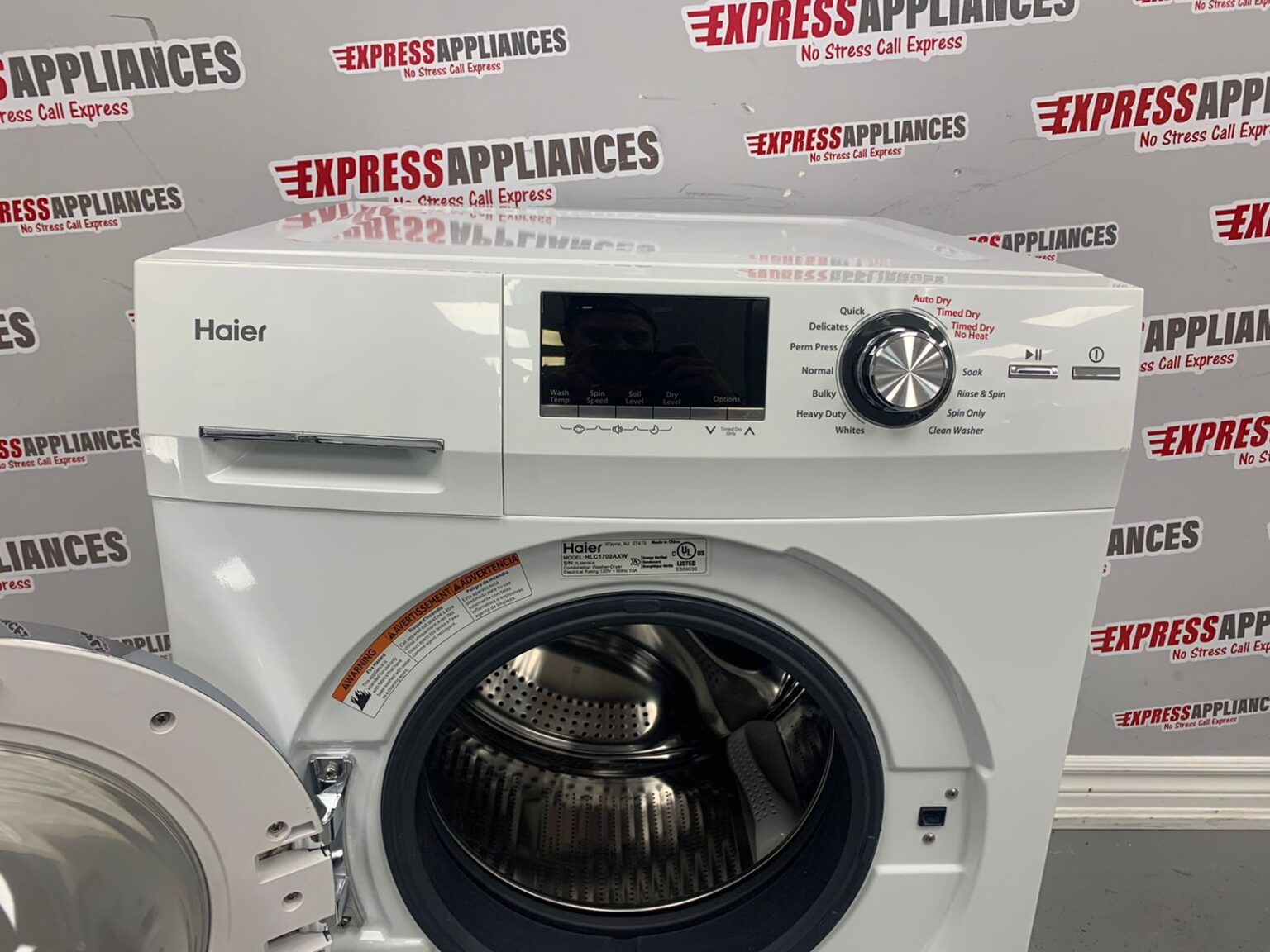 Used Haier Washer and Dryer Combination HLC1700AXW For Sale ️ Express