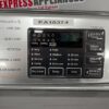 Samsung Dryer DVE50M7450PAC controls right side