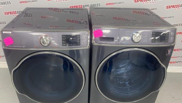 Used Samsung Washer And Dryer WF56H9100AG and DV56H9100EG Set For Sale