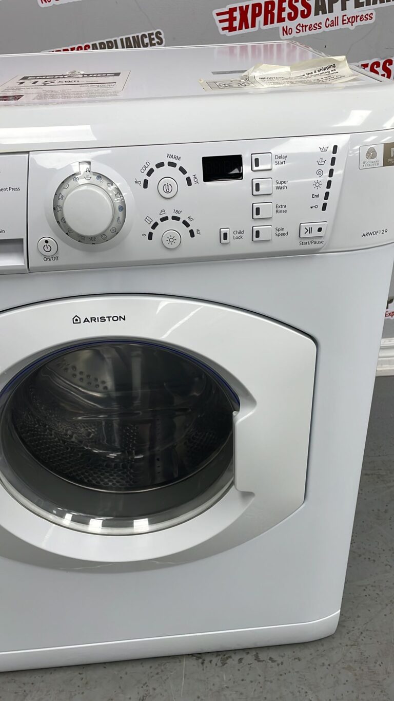 Used ARISTON WASHER DRYER COMBO ARWDF129 For Sale ️ Express Appliances Used Ariston Washer