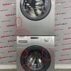 Used Samsung 27” Front Load Washer and Electric Dryer Stackable Set WF203ANSXAC DV203AESXAC For Sale (12)