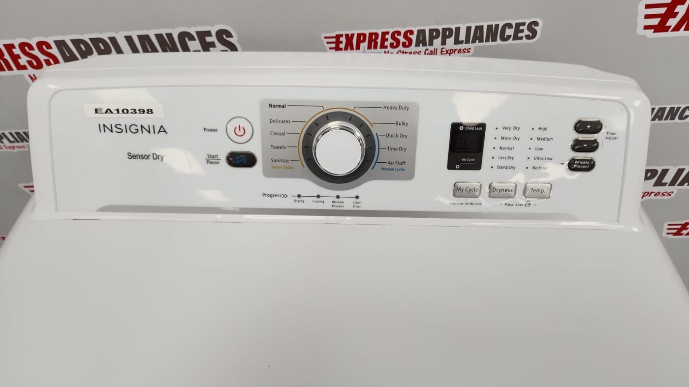 Used Insignia Dryer NSFDRE67WH8A For Sale ️ Express Appliances